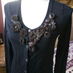 A&F Button Sweater Cardigan